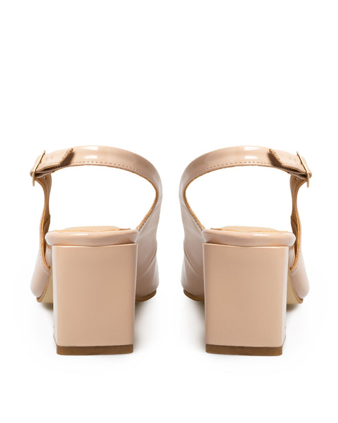 Zapatilla Nude Slingback 5901